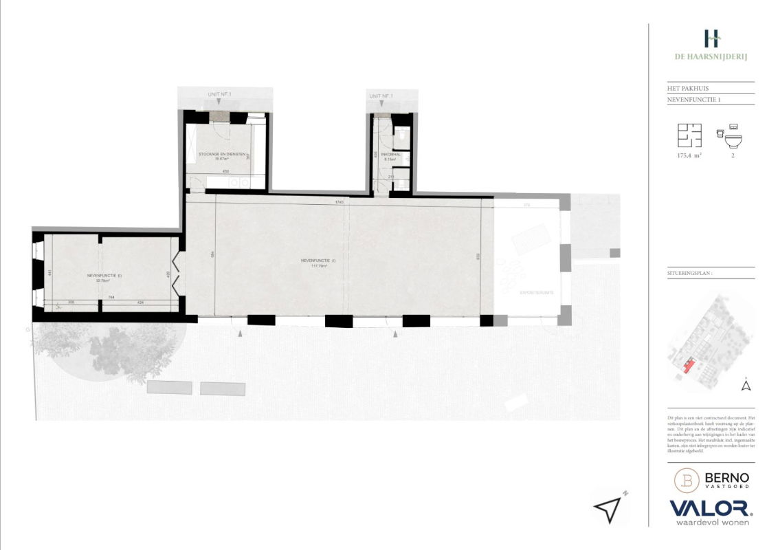 Commerciële ruimte te  koop in Lebbeke 9280 369000.00€  slaapkamers 175.00m² - Zoekertje 274908