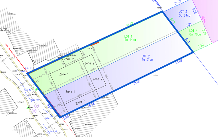 Bouwgrond te  koop in Kerksken 9451 235000.00€  slaapkamers m² - Zoekertje 275764