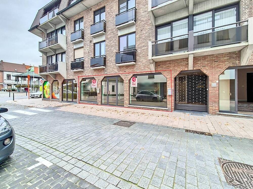 Handelszaak te  huur in Aalter 9880 900.00€  slaapkamers 80.00m² - Zoekertje 133095