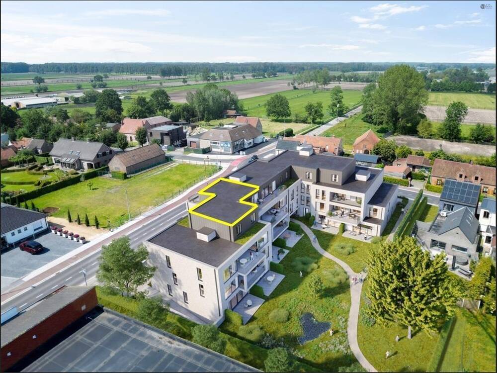 Penthouse te  koop in Moerbeke-Waas 9180 484000.00€ 3 slaapkamers 136.00m² - Zoekertje 201490