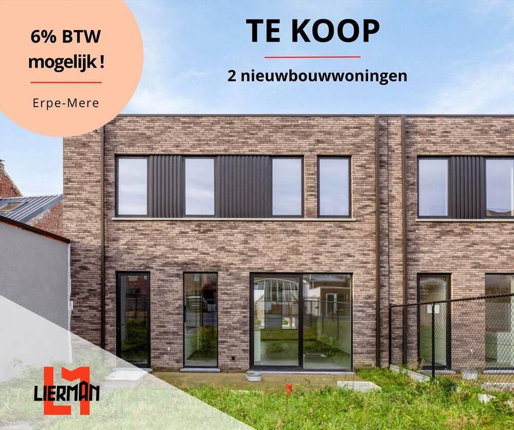 Huis te  koop in Erpe-Mere 9420 365000.00€ 3 slaapkamers 156.00m² - Zoekertje 253507