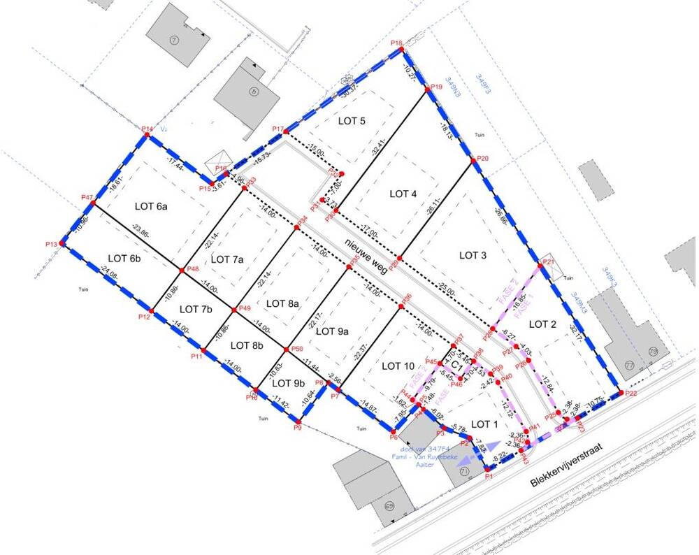 Grond te  koop in Aalter 9880 240500.00€  slaapkamers 0.00m² - Zoekertje 267747