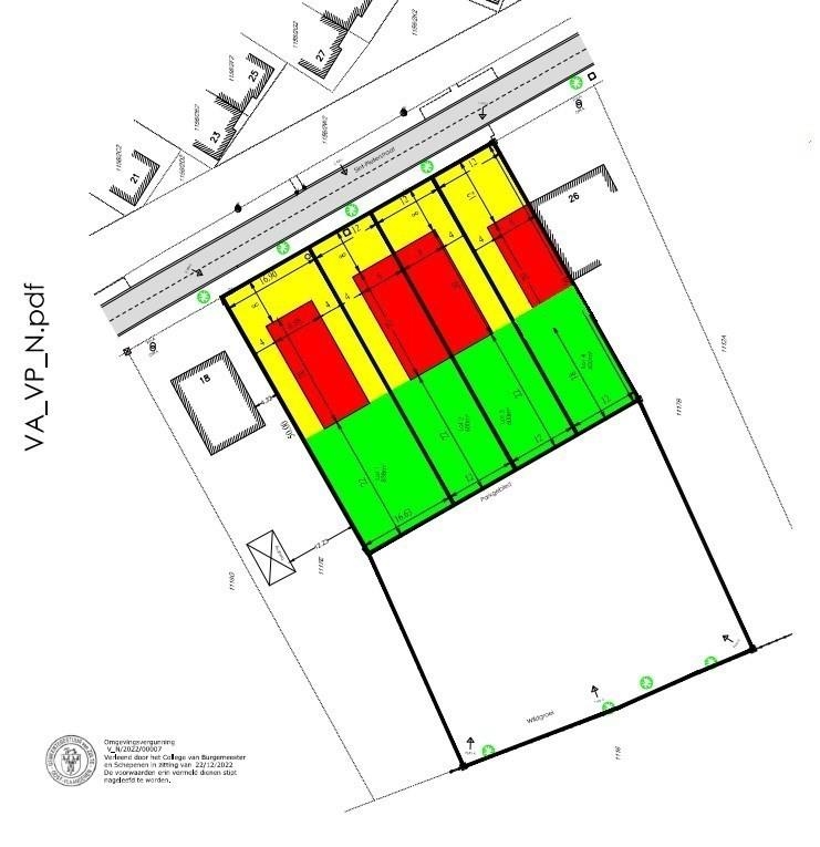 Grond te  koop in Zulte 9870 185400.00€  slaapkamers m² - Zoekertje 271109